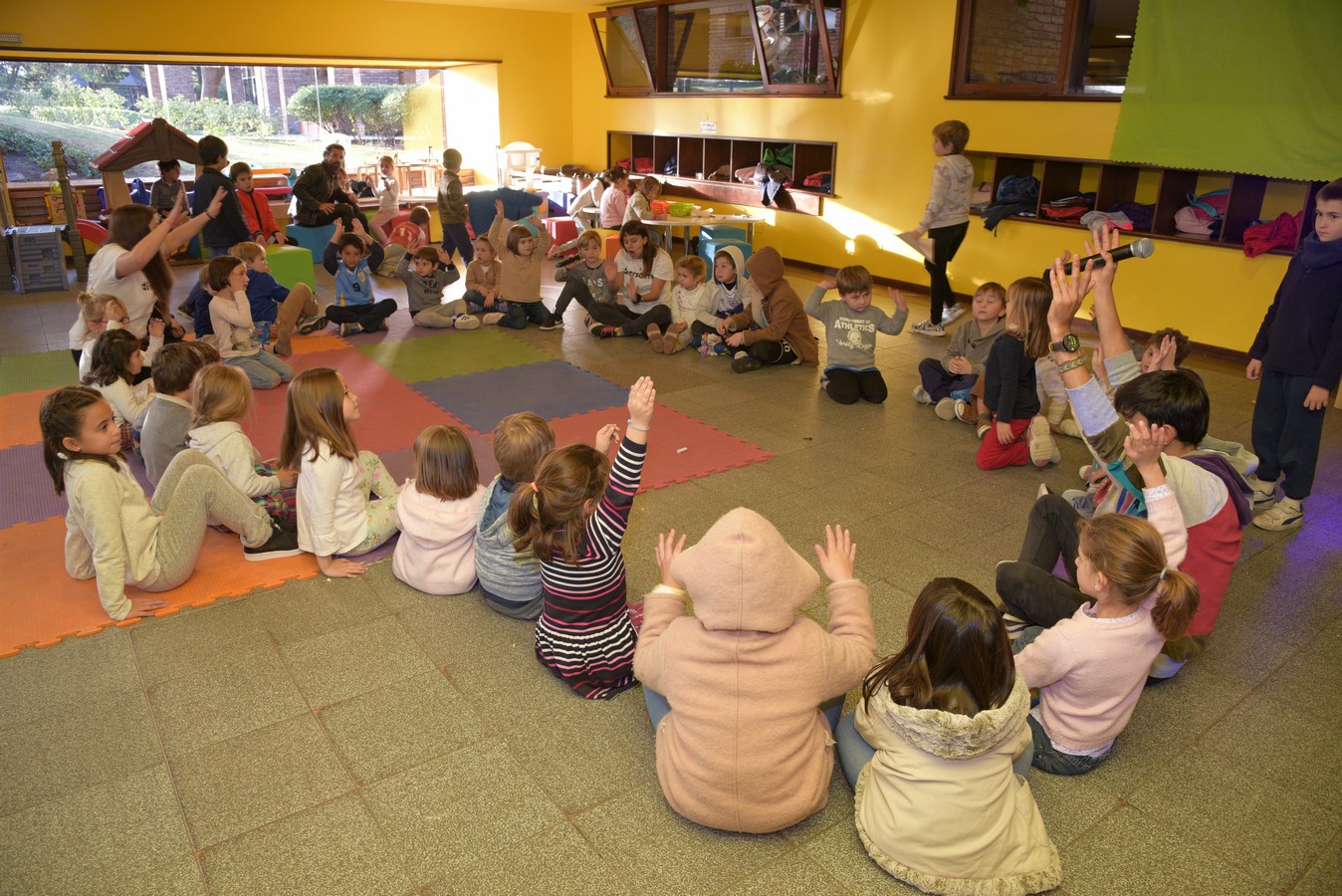 Sala recreativa para niños y jóvenes del Club