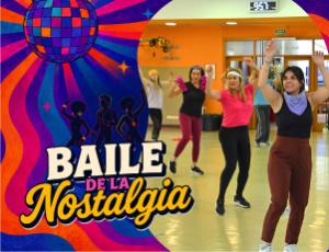 Afiche del Baile de la nostalgia en la Sala Fitness