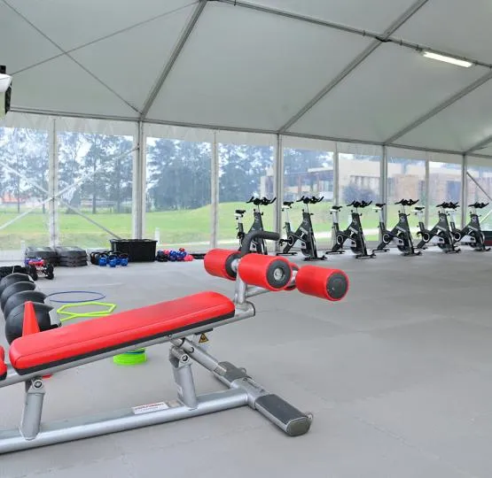 Espacio climatizado de entrenamiento funcional de la Sede Solymar